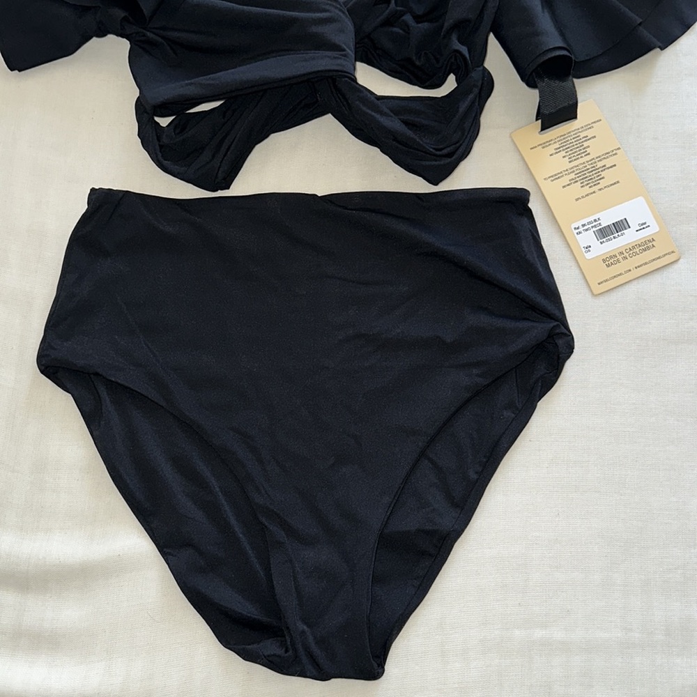 MAYGEL CORONEL Kai two pieces swimsuit black - Picture 8 of 10